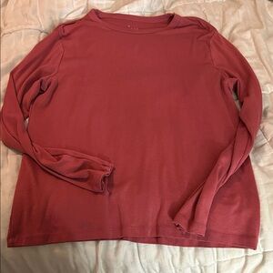 A new day Long Sleeve Red Top
